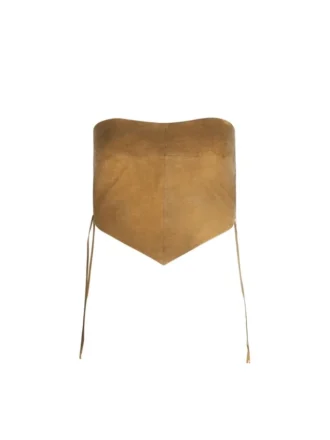 Bandeau en daim délavé
