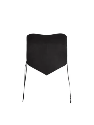 Bandeau en daim délavé