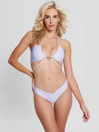 Bas de bikini brésilien Eco à encolure en V