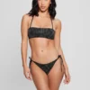 Bas de bikini string à strass