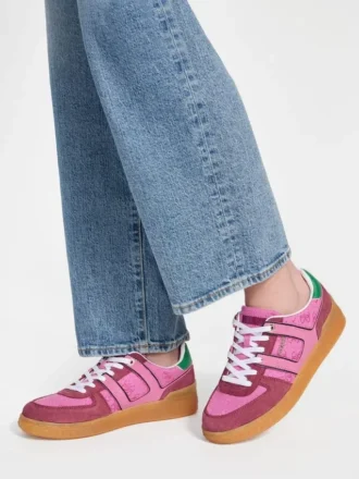 Baskets basses en daim Inart