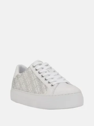Baskets basses Gelsen avec logo en strass