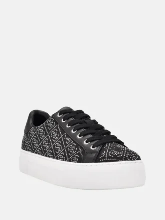 Baskets basses Gelsen avec logo en strass