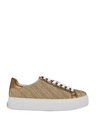 Baskets basses Gelsen avec logo en strass