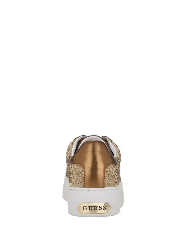 Baskets basses Gelsen avec logo en strass Baskets basses Gelsen avec logo en strass