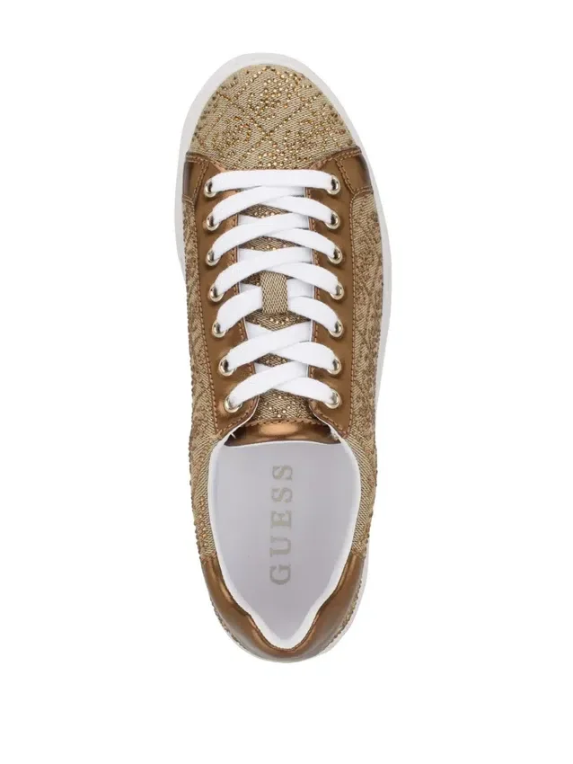 Baskets basses Gelsen avec logo en strass Baskets basses Gelsen avec logo en strass