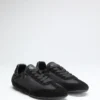 Baskets en simili cuir