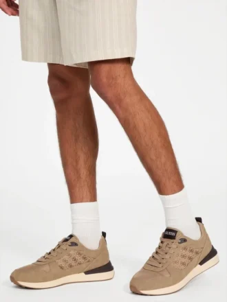 Baskets en simili-suède Olivos Quattro G