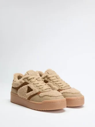 Baskets Miram en peau de mouton