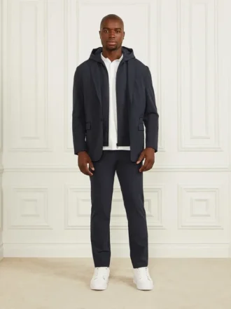 Blazer avec gilet à capuche amovible
