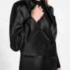 Blazer de smoking à fines rayures Jemma Blazer de smoking à fines rayures Jemma