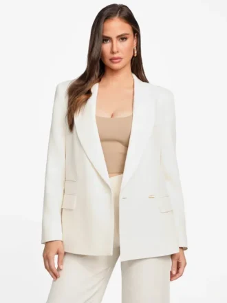 Blazer Eco Greta en mélange de lin