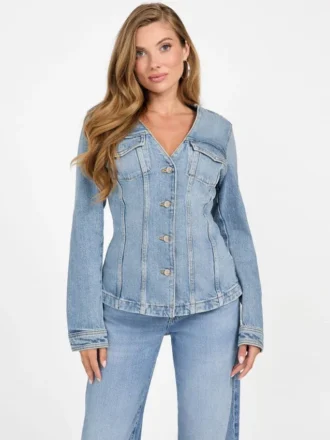 Blazer en denim Eco Camille