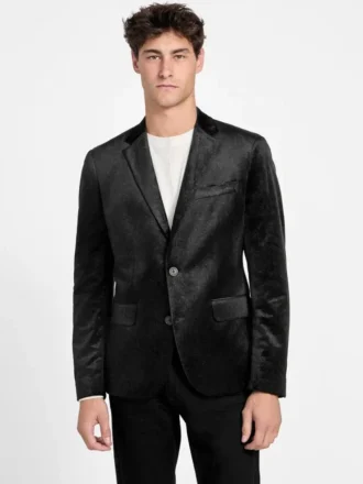 Blazer en velours gaufré Eco Fulham