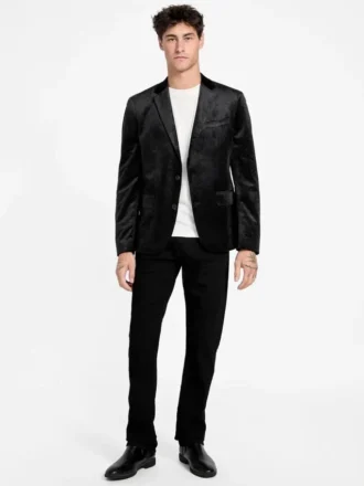 Blazer en velours gaufré Eco Fulham