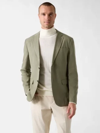 Blazer à simple boutonnage