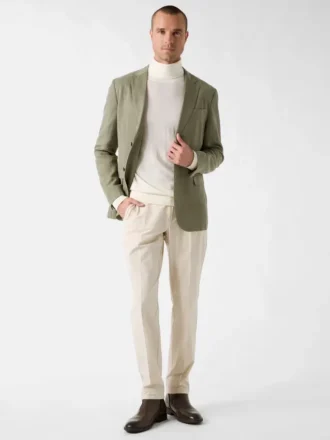 Blazer à simple boutonnage