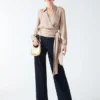 Blouse croisée Dorian