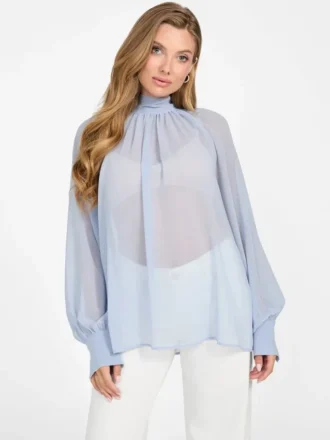 Blouse à nœud Eco Audrine
