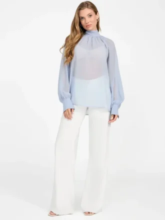 Blouse à nœud Eco Audrine