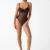 Body balconnet Lea à appliqués floraux Body balconnet Lea à appliqués floraux