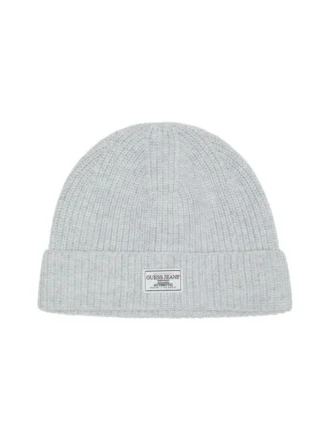 Bonnet à patch en mélange de laine