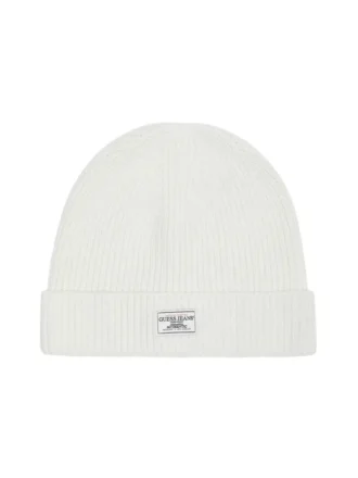 Bonnet à patch en mélange de laine