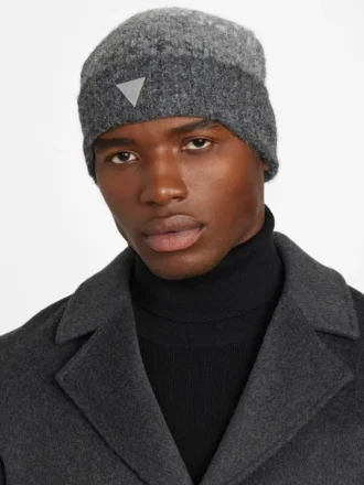 Bonnet rayé chiné Trey