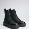 Bottes de combat à semelle compensée Yarini
