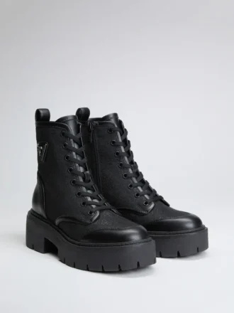 Bottes de combat à semelle compensée Yarini