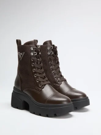 Bottes de combat à semelle compensée Yarini