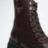 Bottes de combat à semelle compensée Yarini