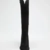 Bottes en daim Sashan montant jusqu&rsquo;aux genoux