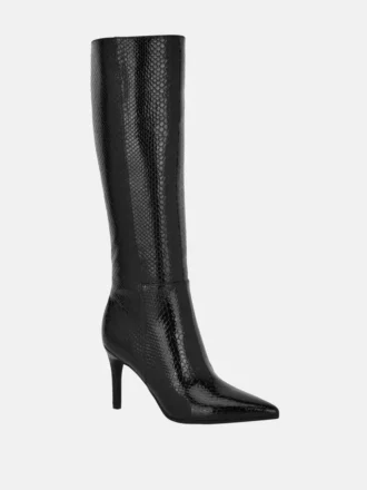 Bottes Richee en imitation peau de serpent