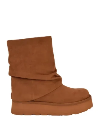 Bottines en daim à revers Deinna