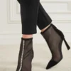 Bottines en maille ornées Fearne