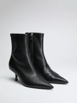 Bottines en simili cuir Yanka