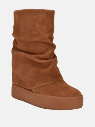 Bottines à talon compensé caché Guinna