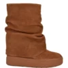 Bottines à talon compensé caché Guinna