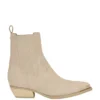 Bottines western en daim Lanna