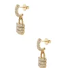 Boucles d’oreilles cadenas Pava dorées Boucles d’oreilles cadenas Pava dorées