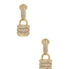 Boucles d’oreilles cadenas Pava dorées Boucles d’oreilles cadenas Pava dorées