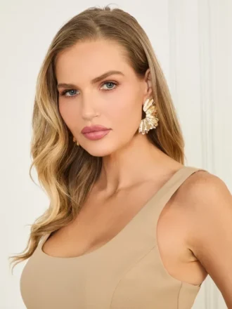 Boucles d&rsquo;oreilles Joli Fan dorées