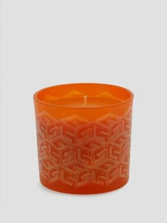 Bougie G-Cube découpée au laser