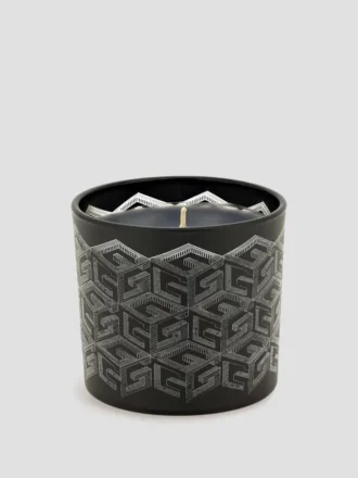 Bougie G-Cube découpée au laser