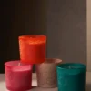 Bougie G-Cube découpée au laser