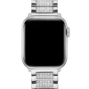 Bracelet argenté à strass 38-40 mm pour Apple Watch®