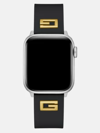 Bracelet en silicone noir 38-40 mm pour Apple Watch®