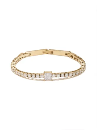 Bracelet tennis solitaire