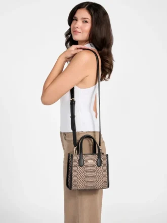 Cabas mini imprimé Silvana
